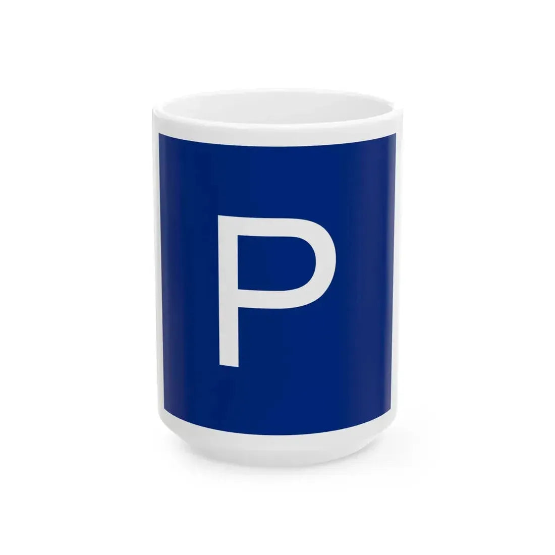 Flag of Romanian River police 1939 (Oman) White Coffee Mug 15oz - Go Mug Yourself