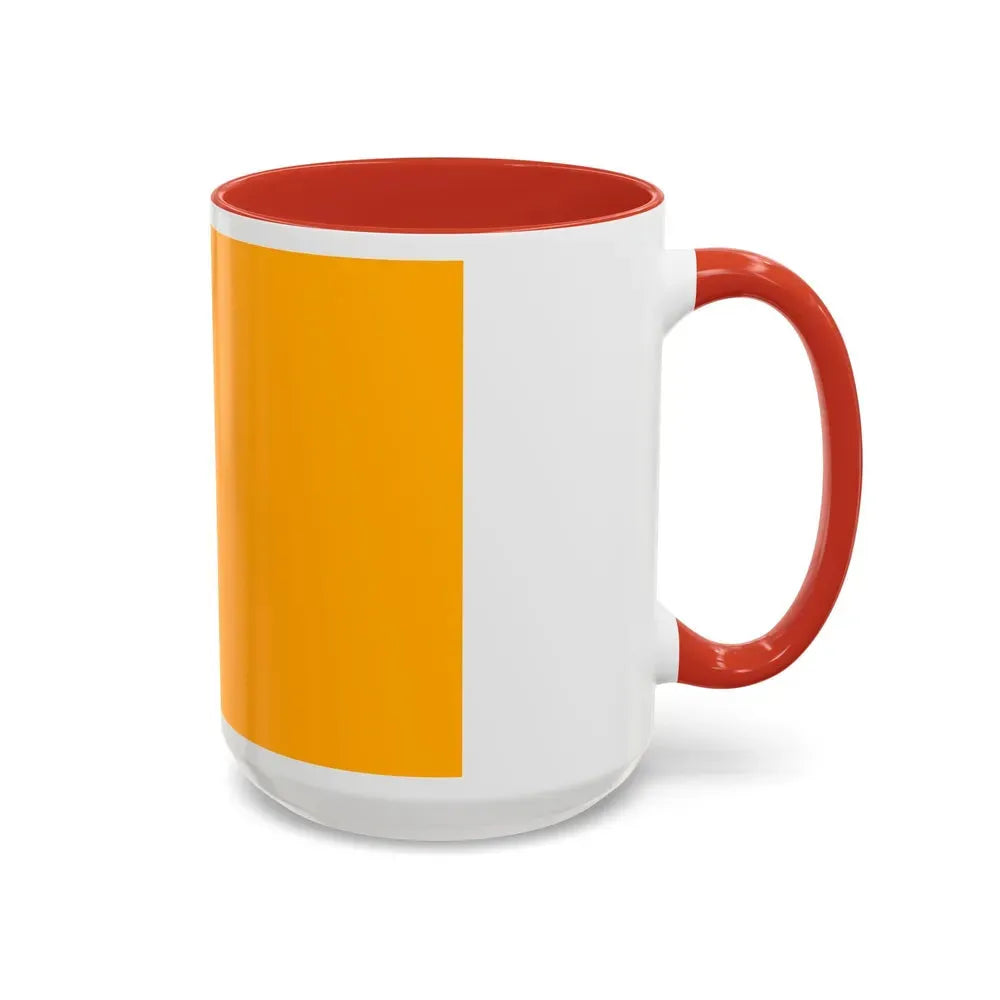Flag of Rome Italy - Accent Coffee Mug - Go Mug Yourself