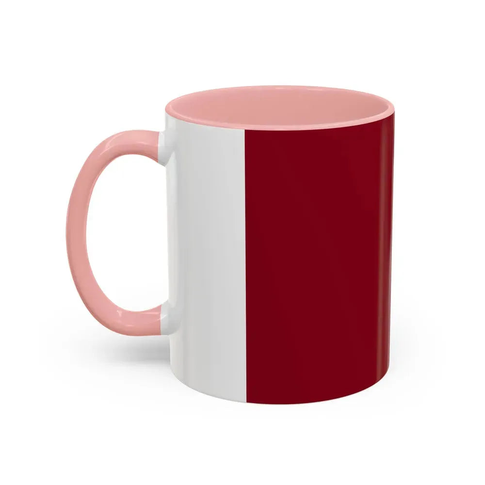 Flag of Rome Italy - Accent Coffee Mug - Go Mug Yourself