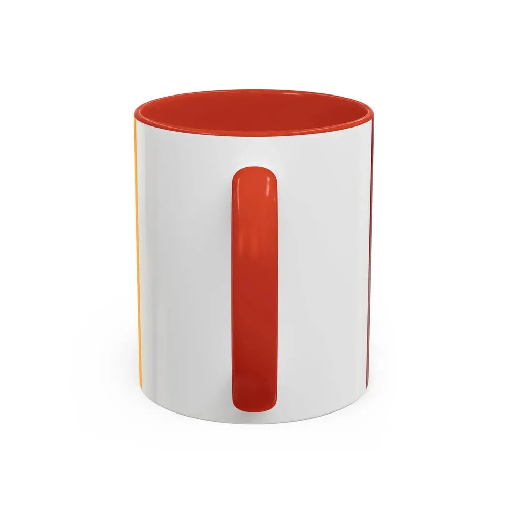 Flag of Rome Italy - Accent Coffee Mug - Go Mug Yourself