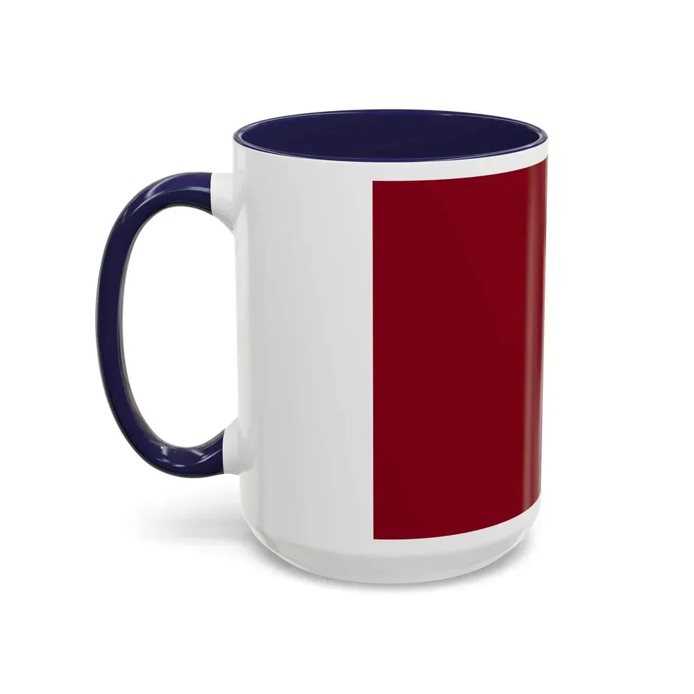 Flag of Rome Italy - Accent Coffee Mug - Go Mug Yourself