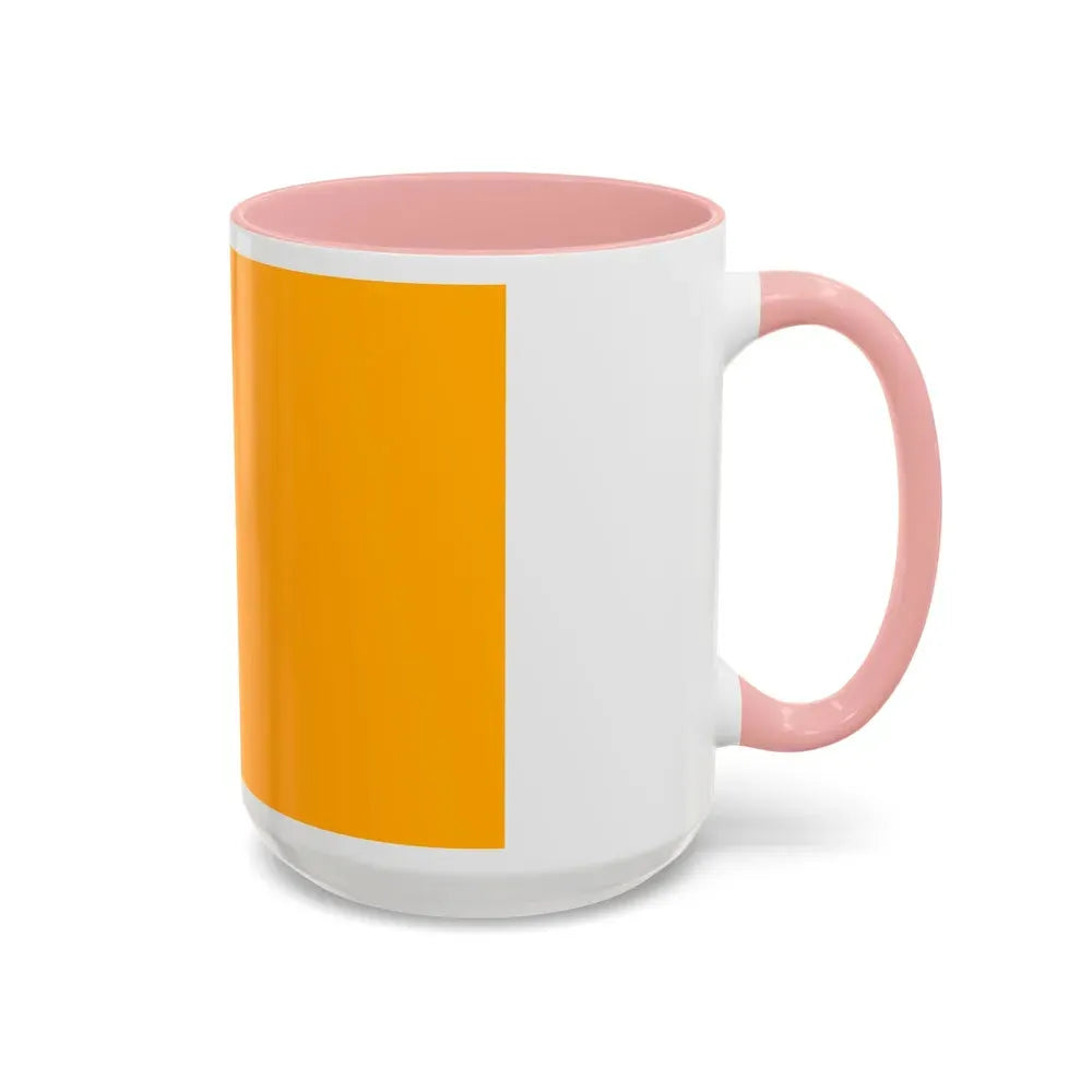 Flag of Rome Italy - Accent Coffee Mug - Go Mug Yourself