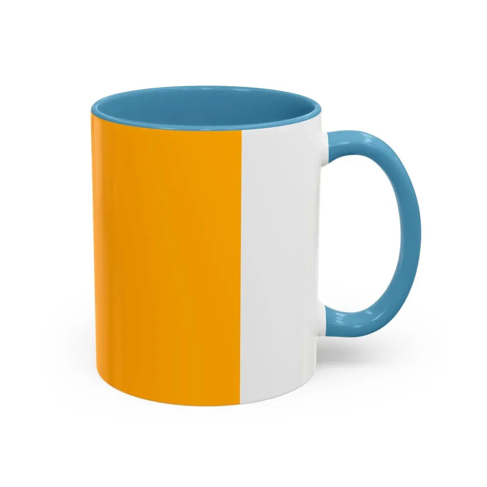 Flag of Rome Italy - Accent Coffee Mug - Go Mug Yourself