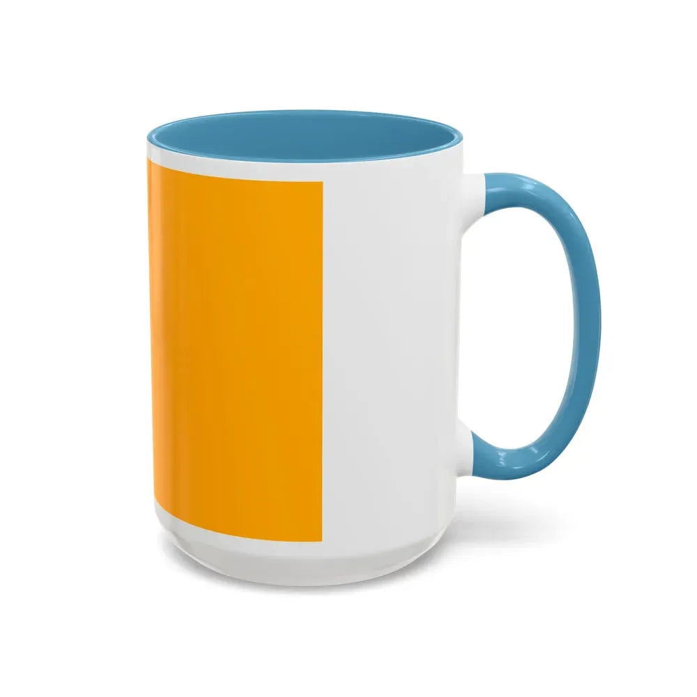 Flag of Rome Italy - Accent Coffee Mug - Go Mug Yourself