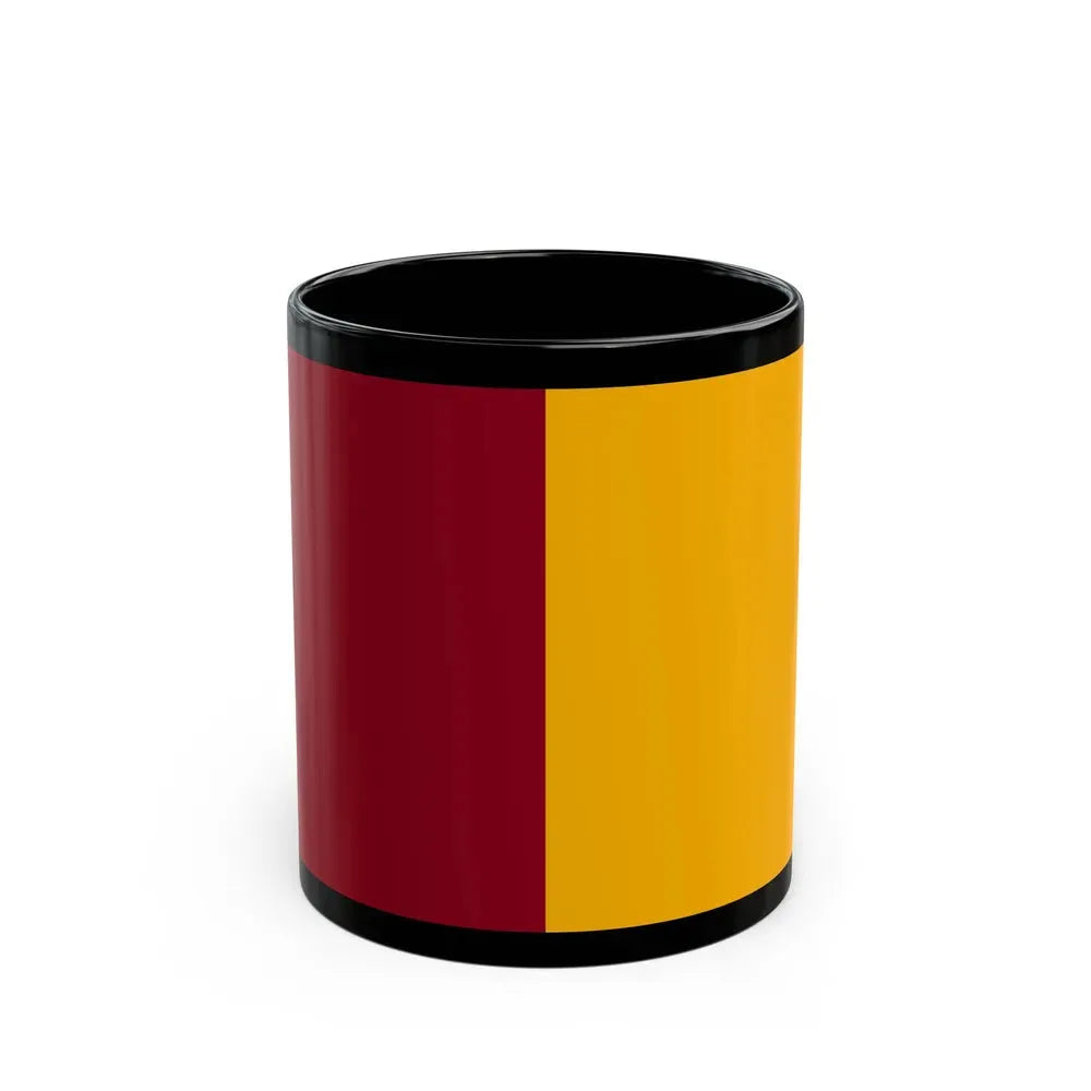 Flag of Rome Italy - Black Coffee Mug 11oz - Go Mug Yourself