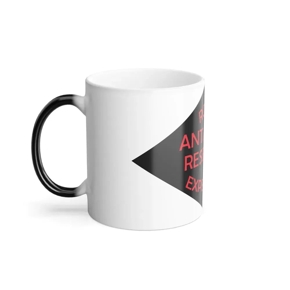 Flag of Ronne Antarctic Research Expedition - Color Changing Coffee Mug - Go Mug Yourself