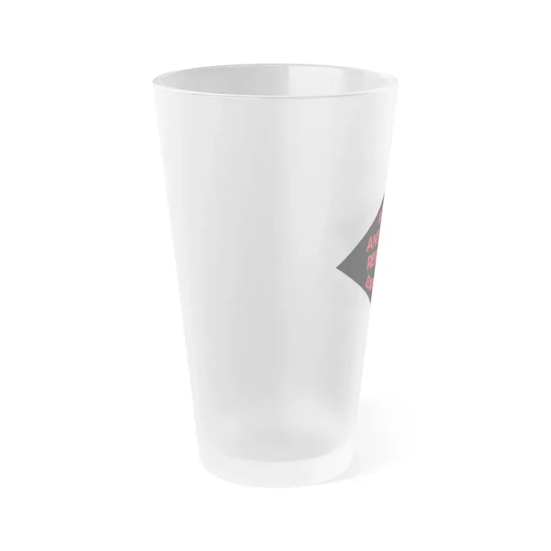 Flag of Ronne Antarctic Research Expedition - Frosted Pint Glass 16oz - Go Mug Yourself