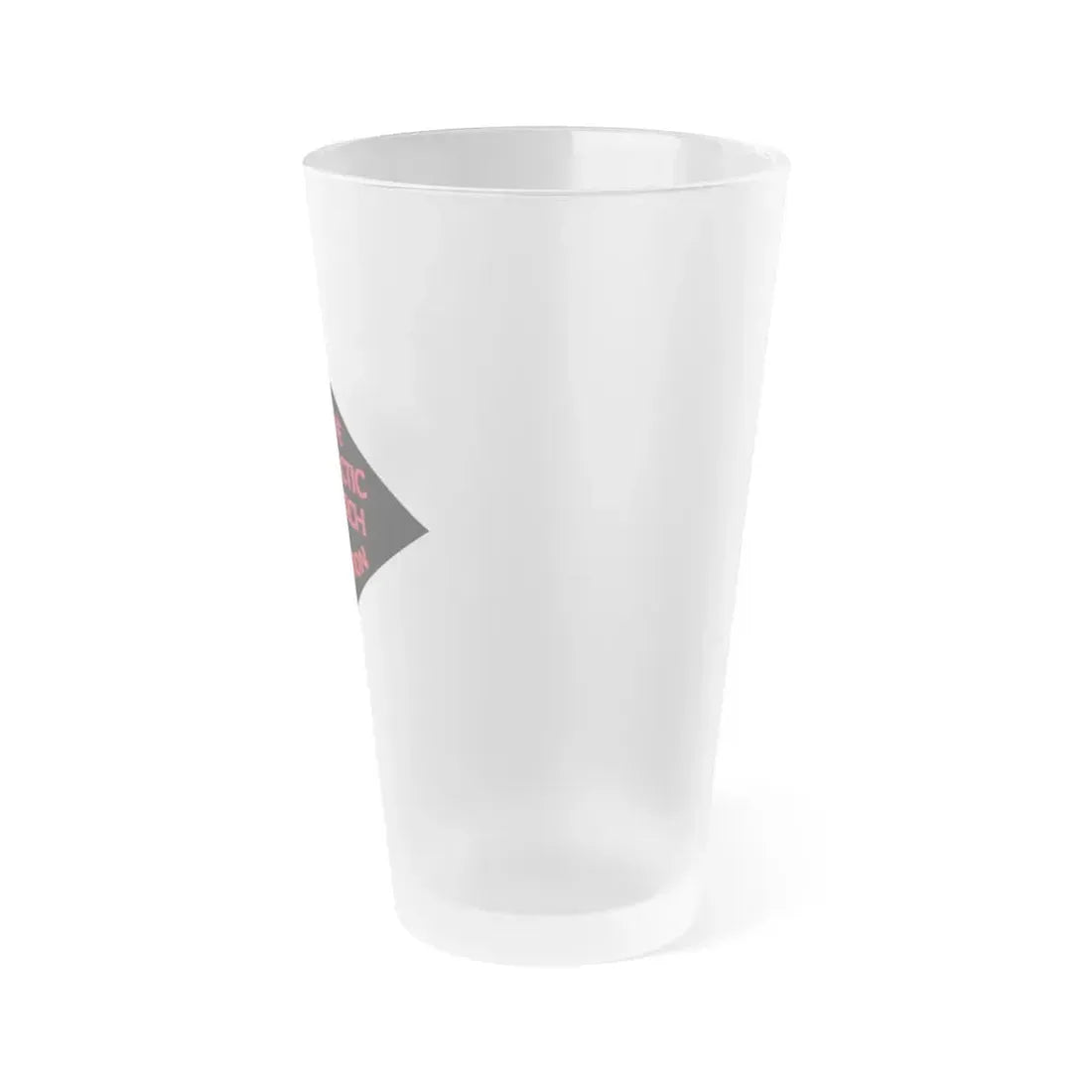 Flag of Ronne Antarctic Research Expedition - Frosted Pint Glass 16oz - Go Mug Yourself