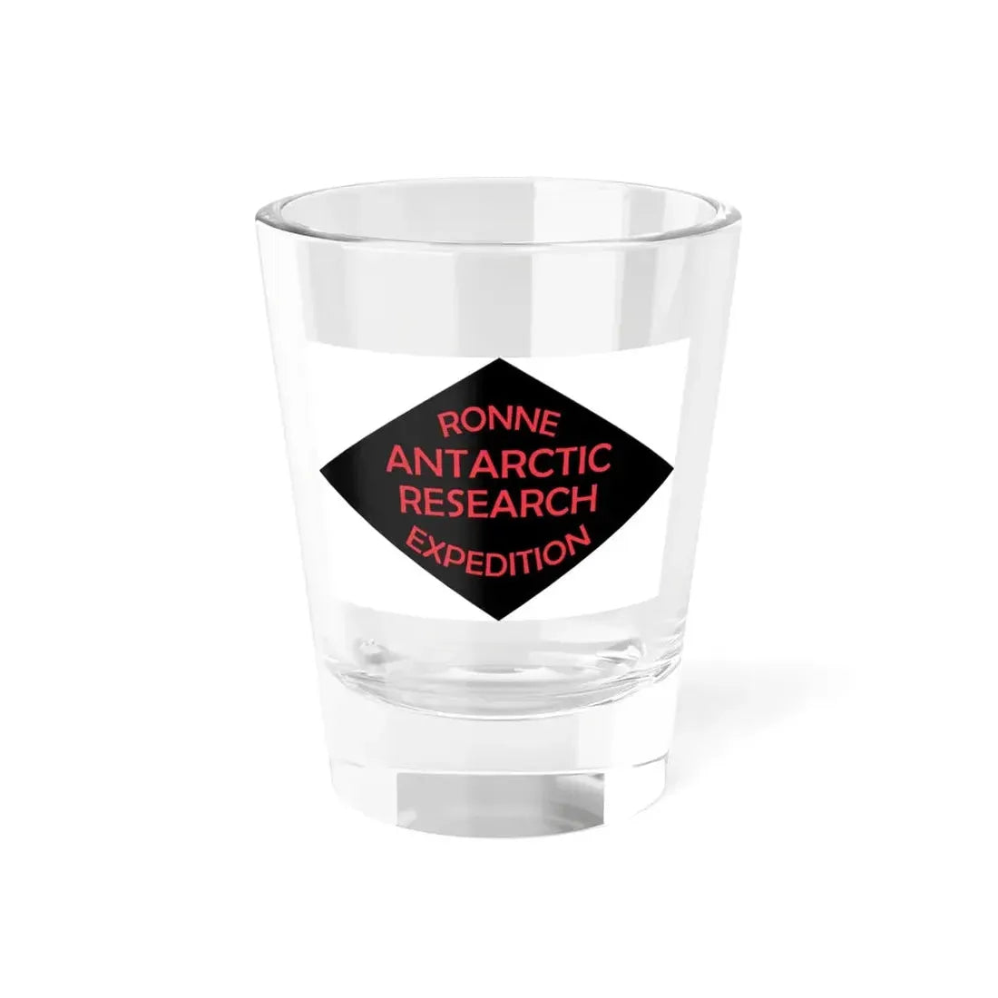 Flag of Ronne Antarctic Research Expedition - Shot Glass 1.5oz 1.5oz - Go Mug Yourself
