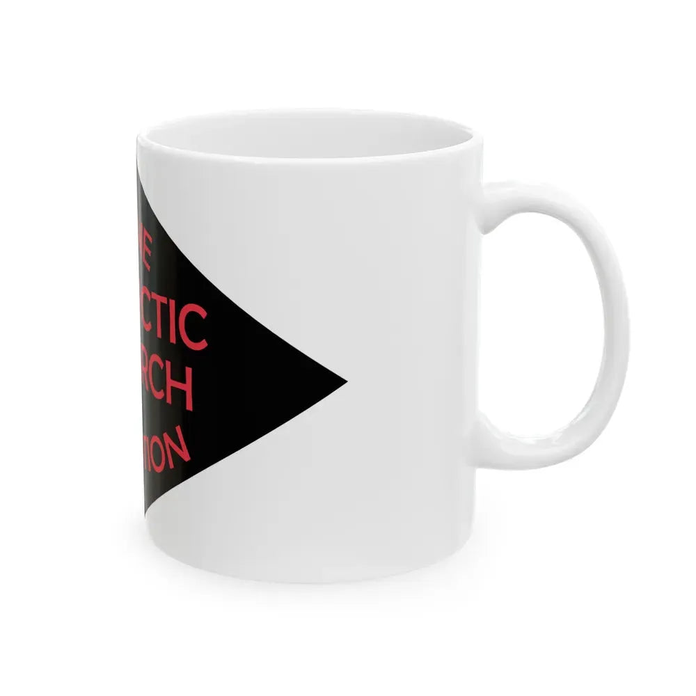 Flag of Ronne Antarctic Research Expedition - White Coffee Mug - Go Mug Yourself
