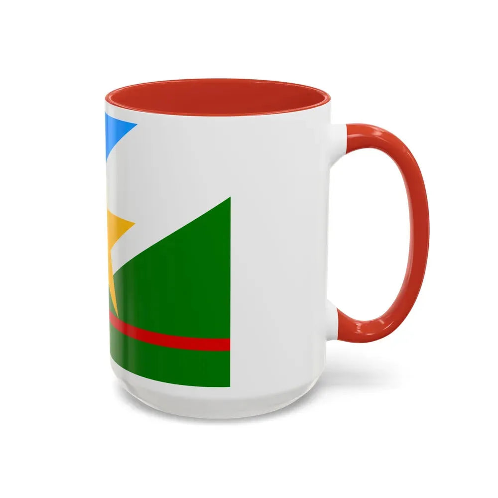 Flag of Roraima Brazil - Accent Coffee Mug - Go Mug Yourself