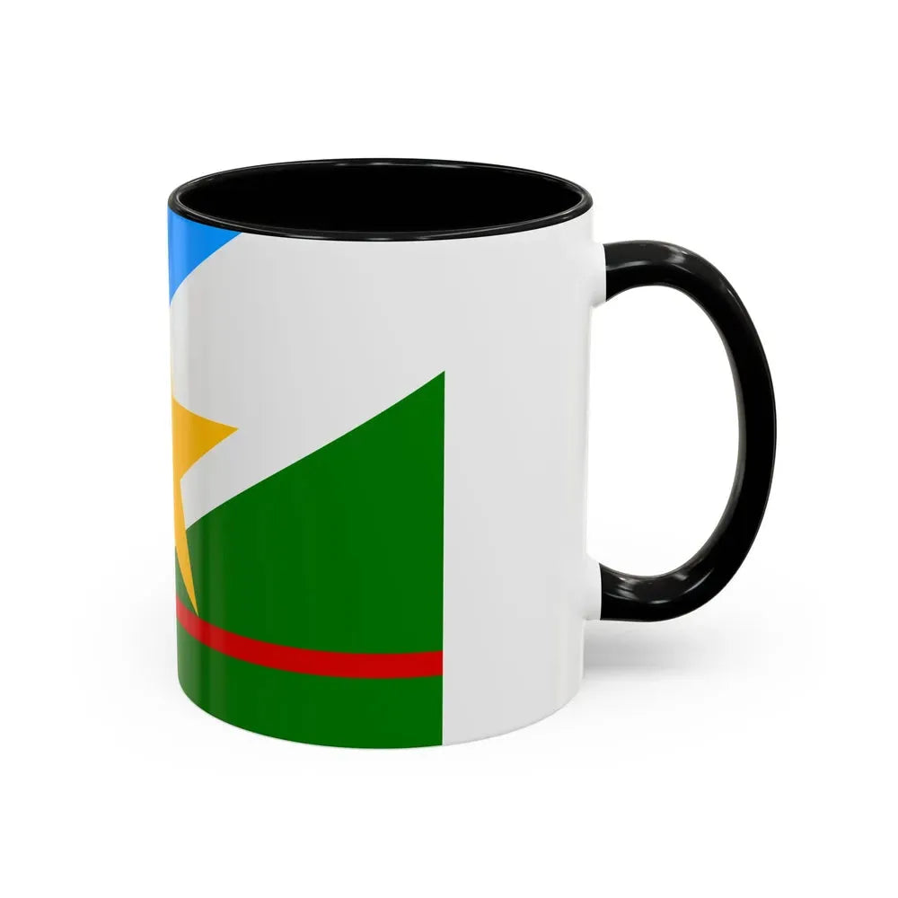 Flag of Roraima Brazil - Accent Coffee Mug - Go Mug Yourself