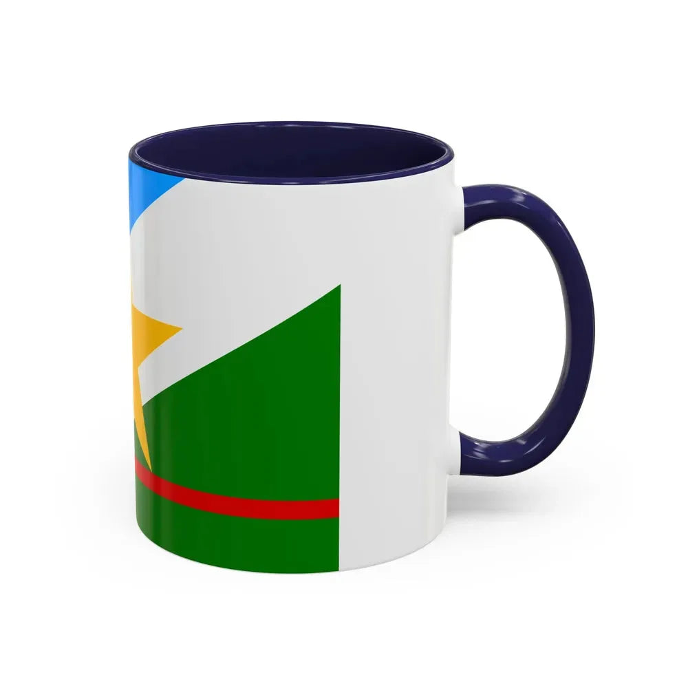 Flag of Roraima Brazil - Accent Coffee Mug - Go Mug Yourself