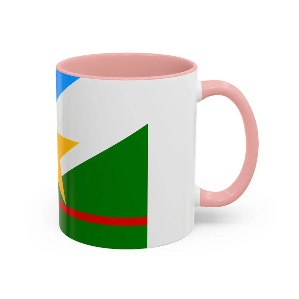 Flag of Roraima Brazil - Accent Coffee Mug - Go Mug Yourself