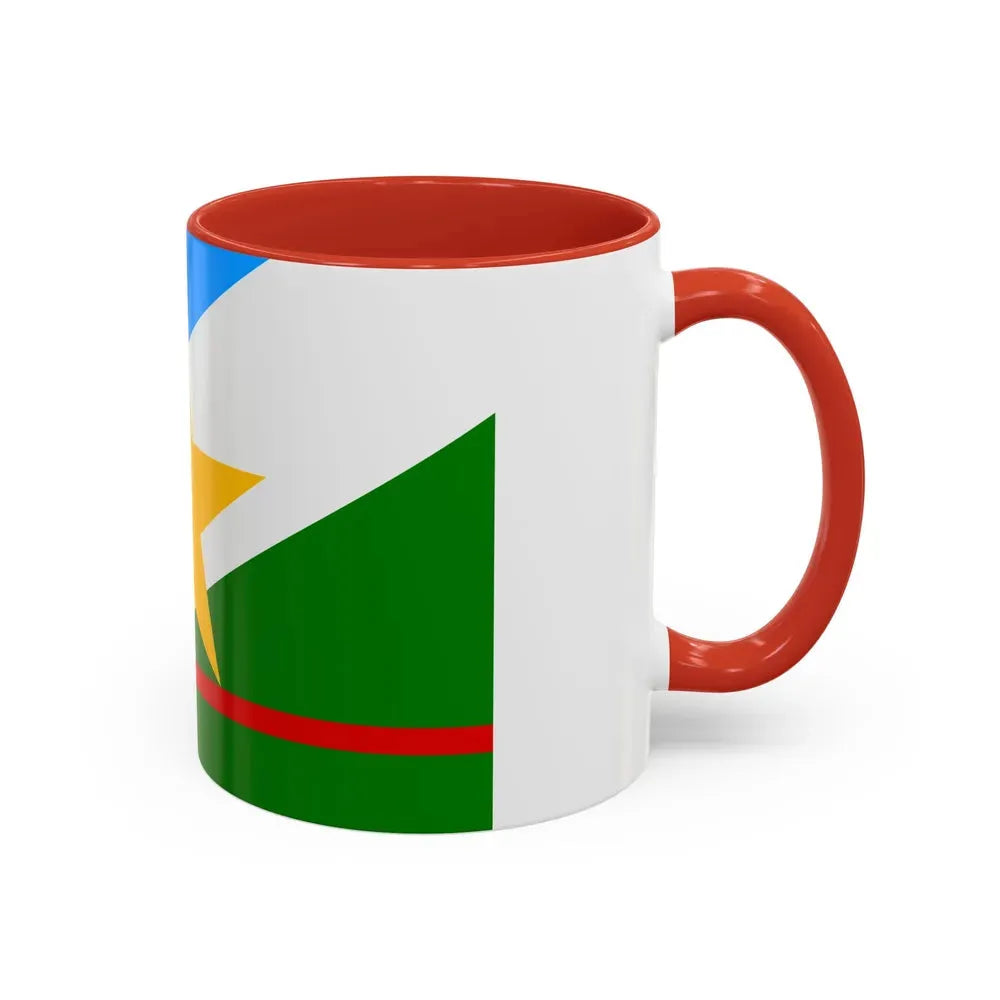 Flag of Roraima Brazil - Accent Coffee Mug - Go Mug Yourself