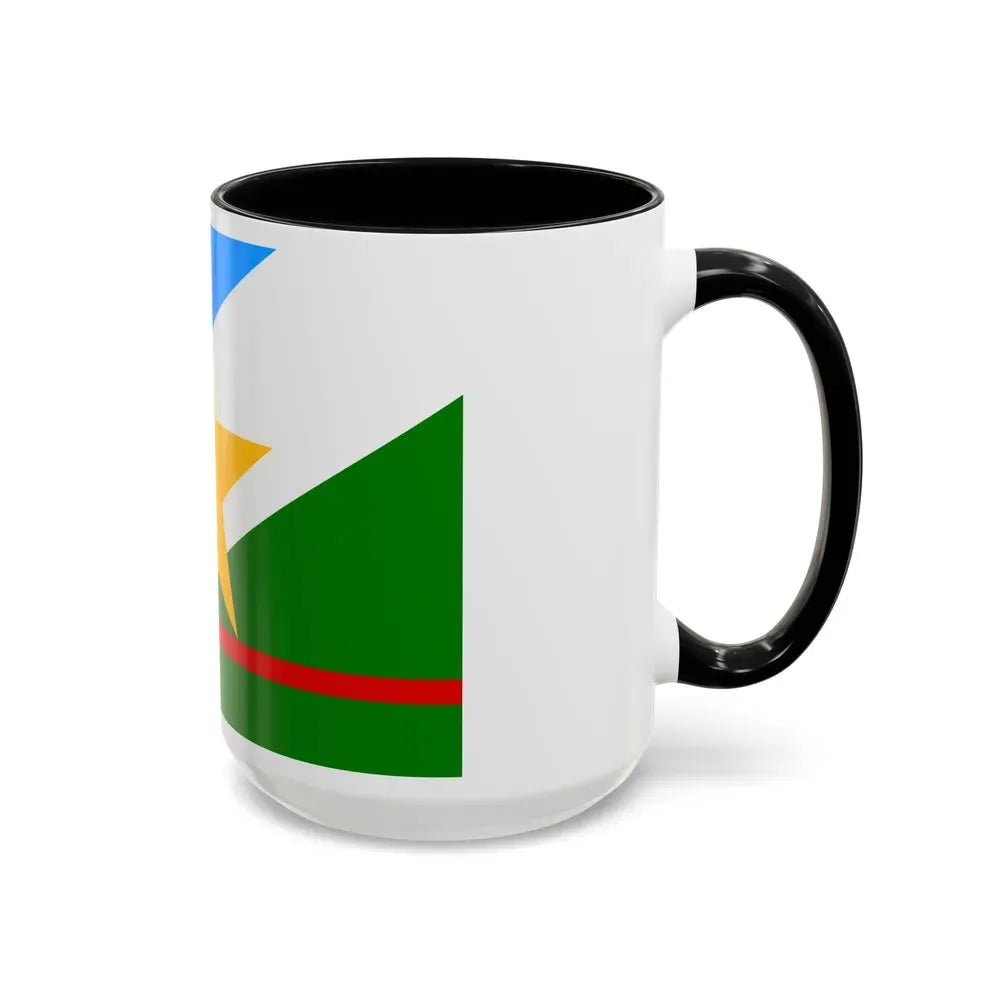 Flag of Roraima Brazil - Accent Coffee Mug - Go Mug Yourself