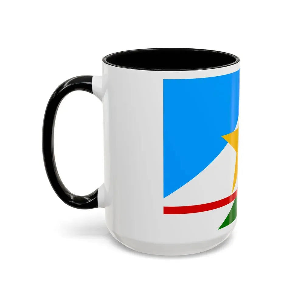 Flag of Roraima Brazil - Accent Coffee Mug - Go Mug Yourself
