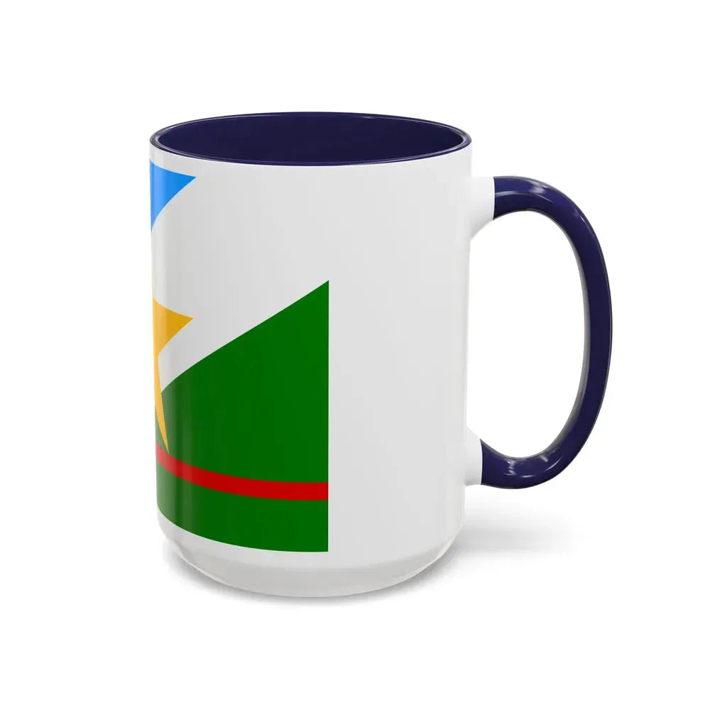 Flag of Roraima Brazil - Accent Coffee Mug - Go Mug Yourself