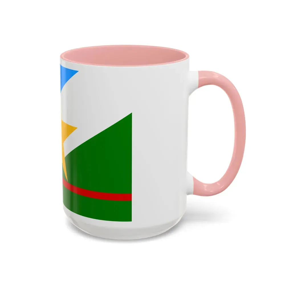 Flag of Roraima Brazil - Accent Coffee Mug - Go Mug Yourself