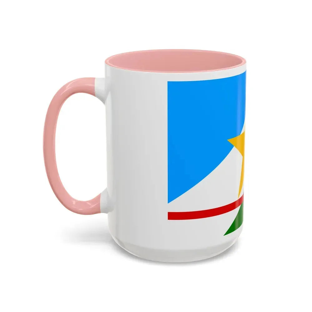 Flag of Roraima Brazil - Accent Coffee Mug - Go Mug Yourself