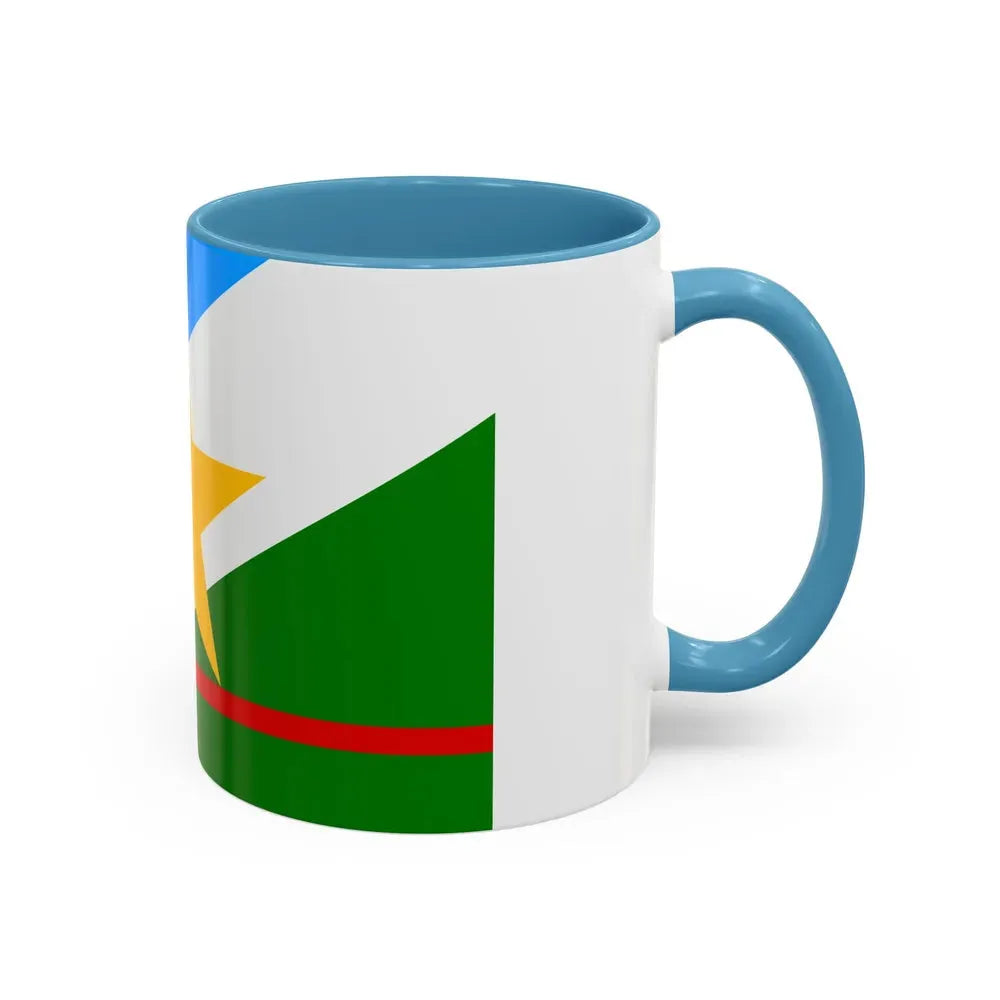 Flag of Roraima Brazil - Accent Coffee Mug - Go Mug Yourself