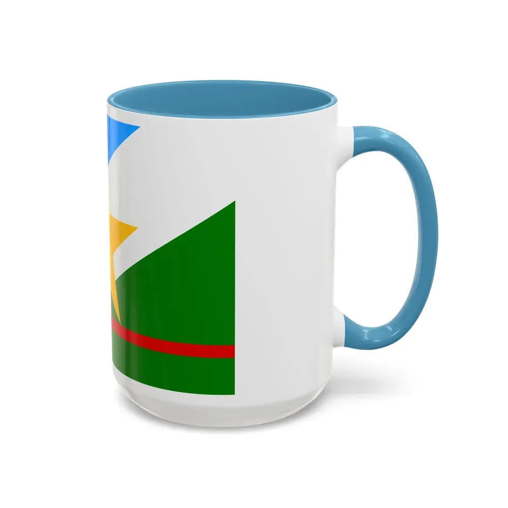 Flag of Roraima Brazil - Accent Coffee Mug - Go Mug Yourself