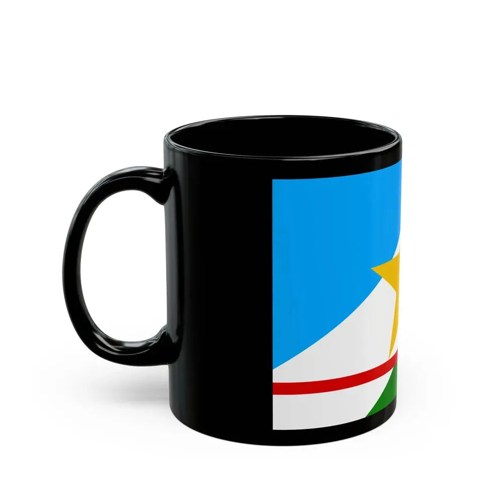 Flag of Roraima Brazil - Black Coffee Mug - Go Mug Yourself