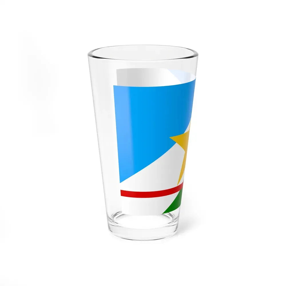Flag of Roraima Brazil - Pint Glass 16oz - Go Mug Yourself
