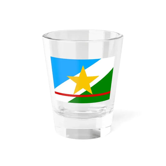 Flag of Roraima Brazil - Shot Glass 1.5oz 1.5oz - Go Mug Yourself