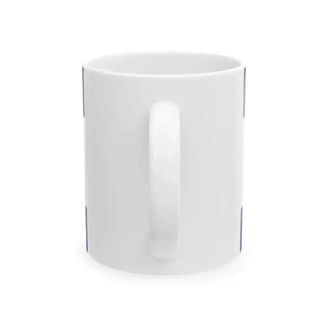 Flag of Rosas Variant (Argentina) White Coffee Mug - Go Mug Yourself