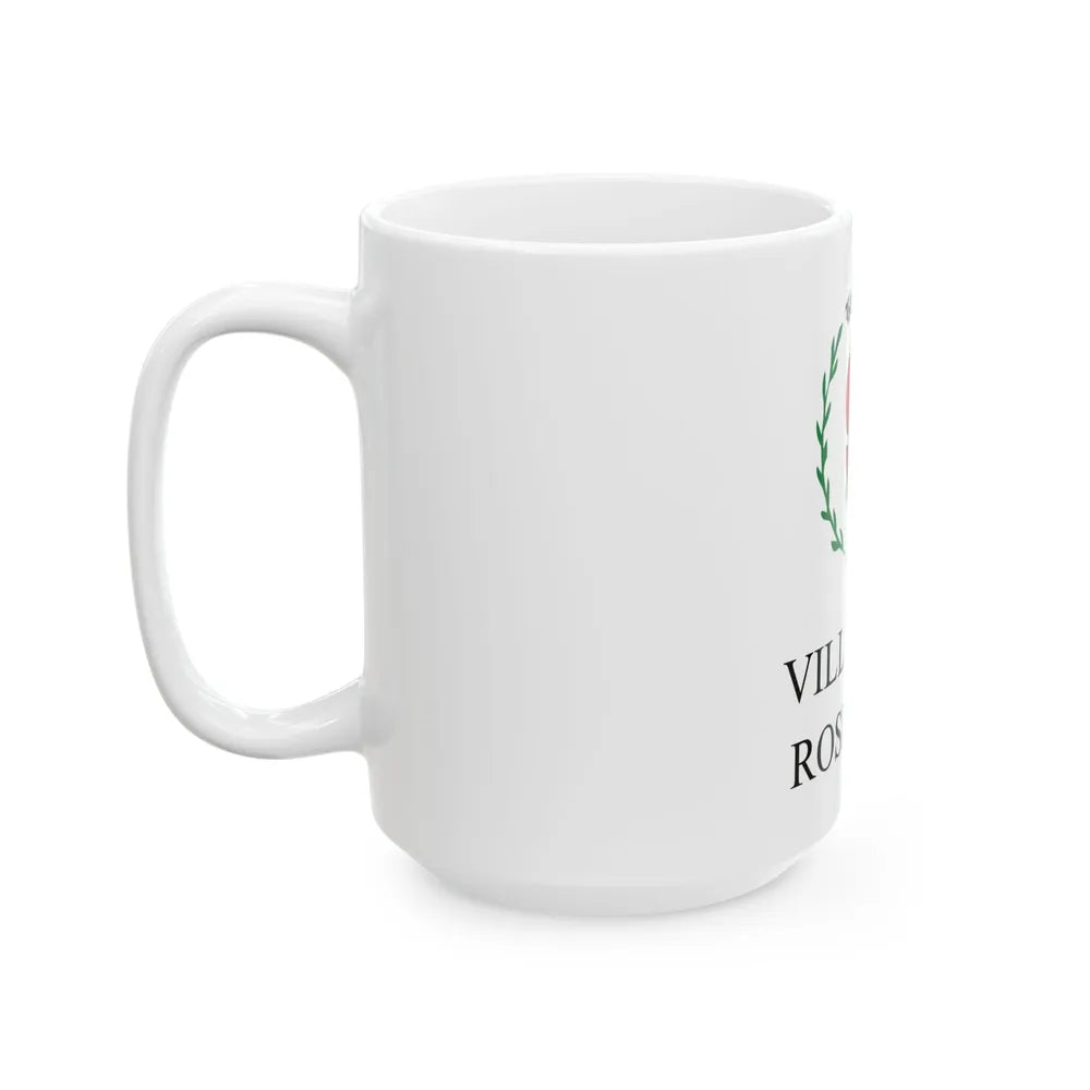 Flag of Rosemont Illinois (United States) White Coffee Mug - Go Mug Yourself