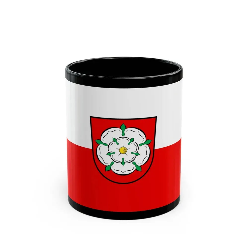 Flag of Rosenheim 2 Germany - Black Coffee Mug 11oz - Go Mug Yourself
