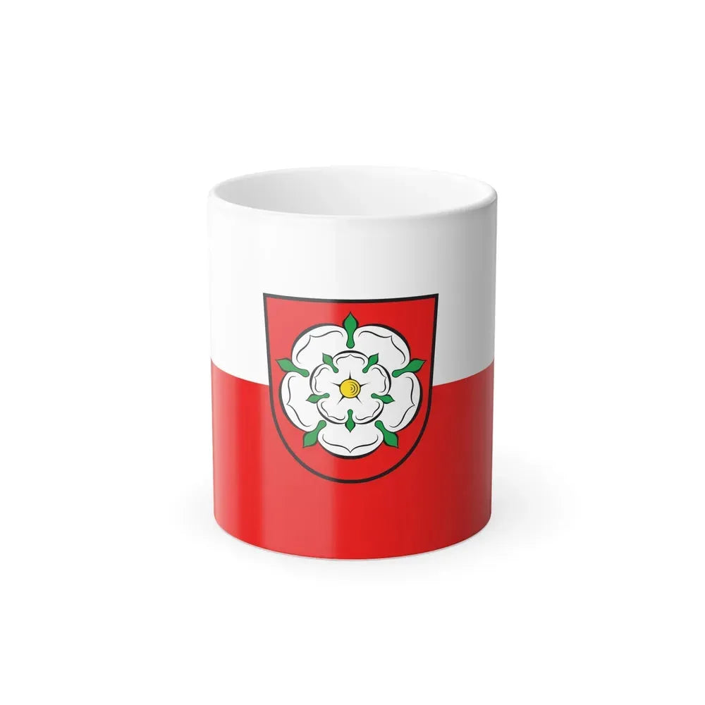 Flag of Rosenheim 2 Germany - Color Changing Coffee Mug 11oz - Go Mug Yourself
