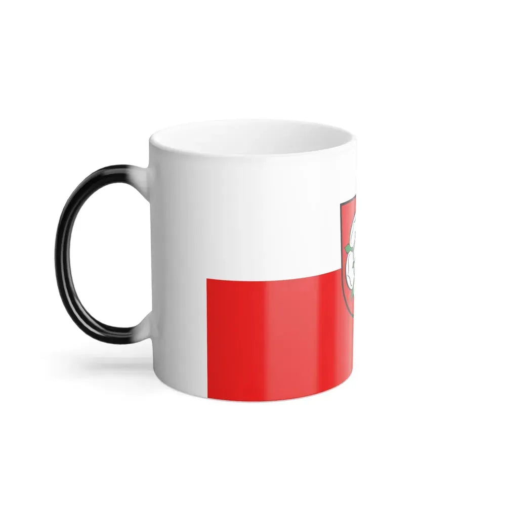 Flag of Rosenheim 2 Germany - Color Changing Coffee Mug - Go Mug Yourself