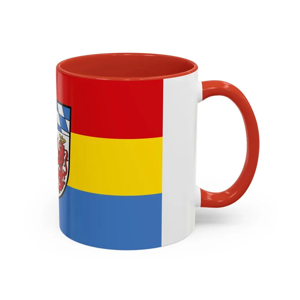 Flag of Rosenheim Germany - Accent Coffee Mug - Go Mug Yourself