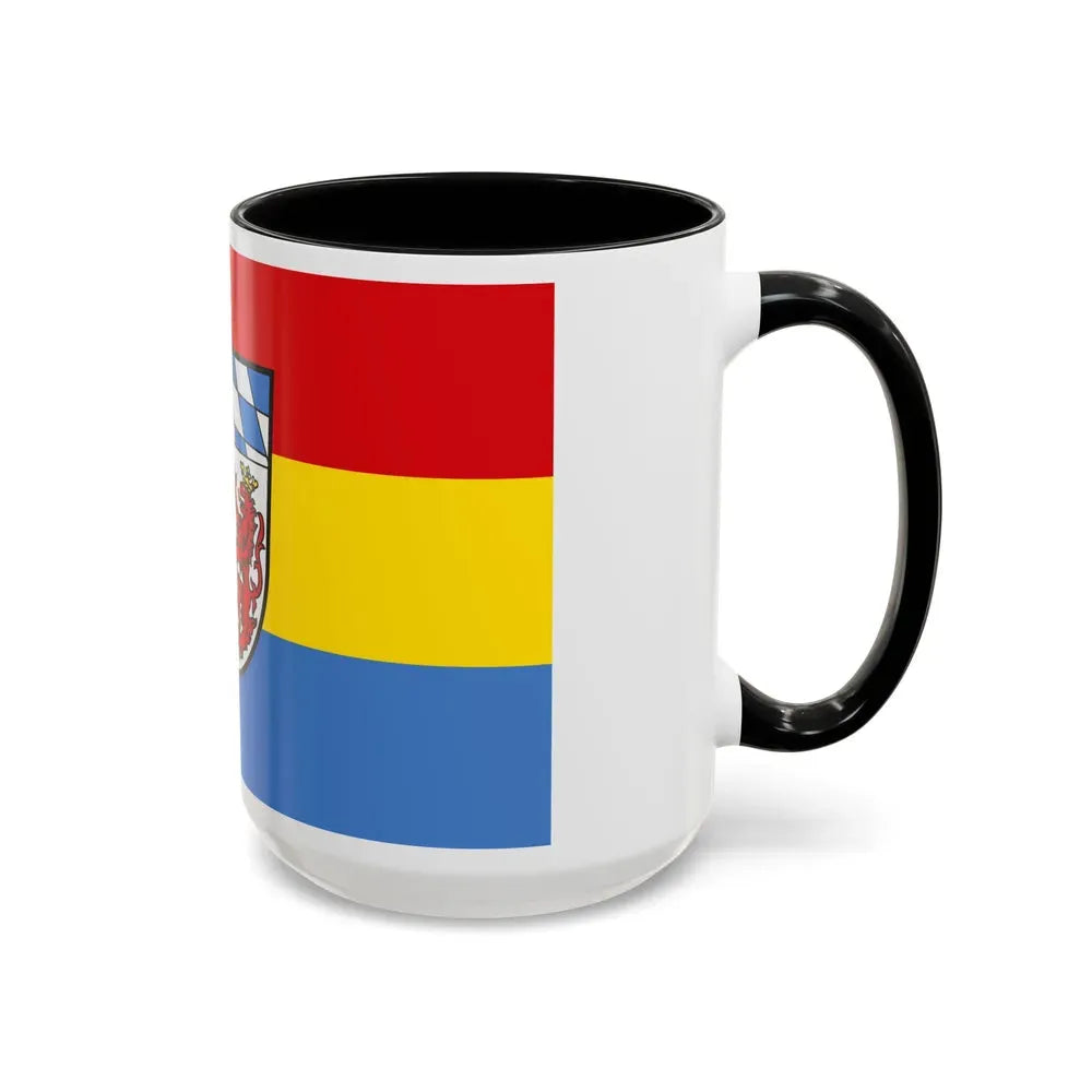 Flag of Rosenheim Germany - Accent Coffee Mug - Go Mug Yourself