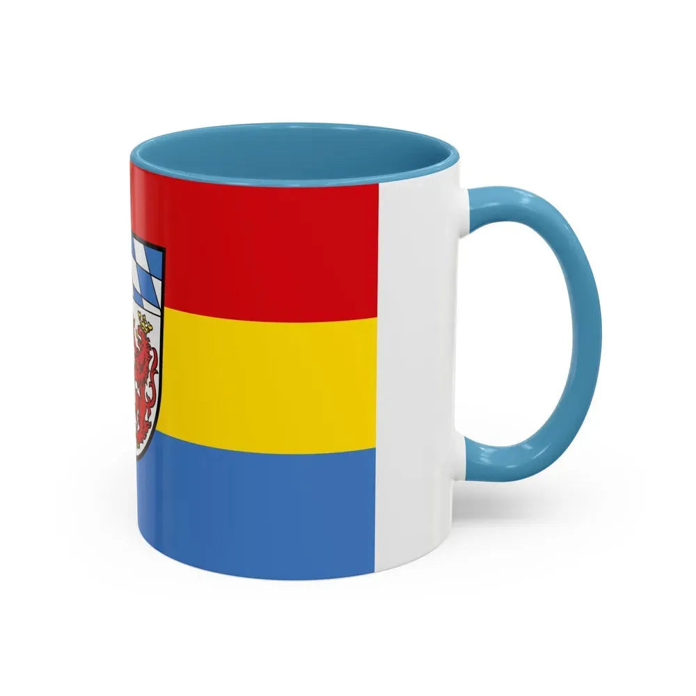 Flag of Rosenheim Germany - Accent Coffee Mug - Go Mug Yourself