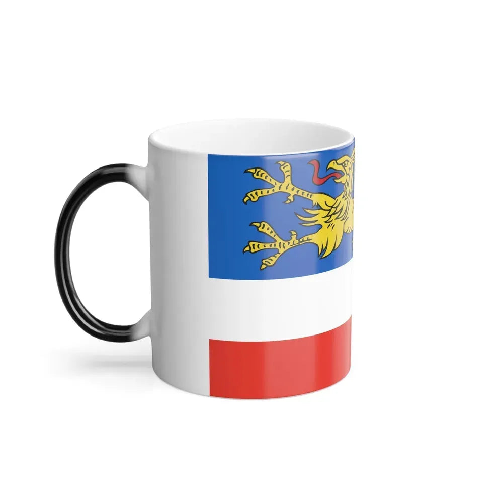 Flag of Rostock 2 Germany - Color Changing Coffee Mug - Go Mug Yourself