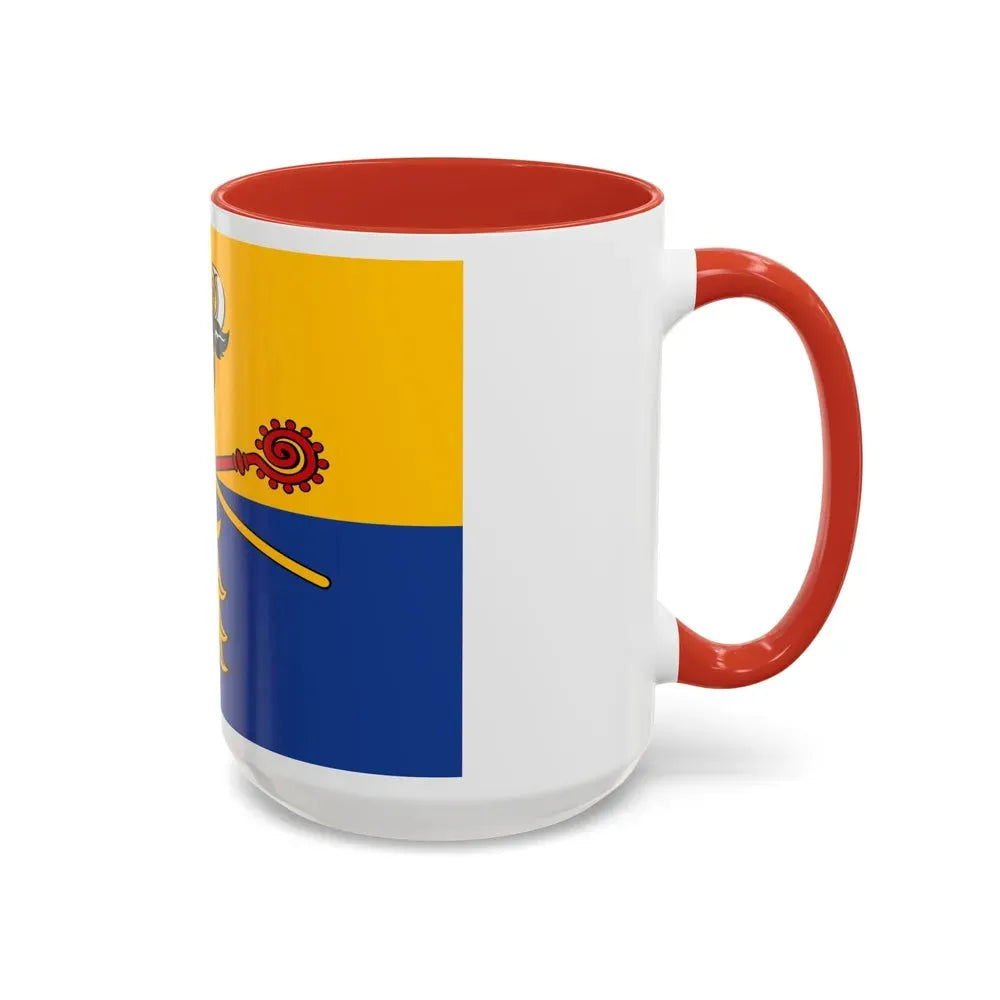 Flag of Rostock Germany - Accent Coffee Mug - Go Mug Yourself