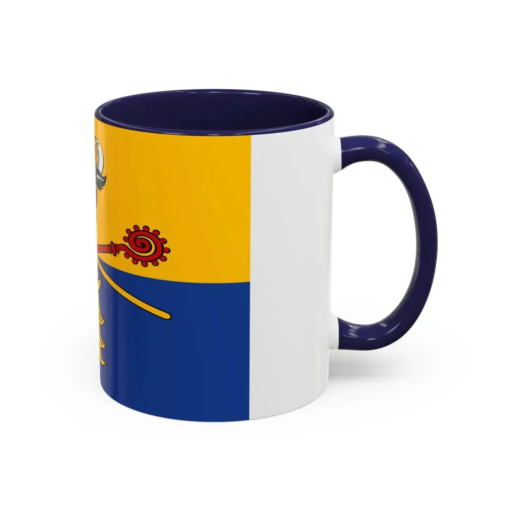 Flag of Rostock Germany - Accent Coffee Mug - Go Mug Yourself