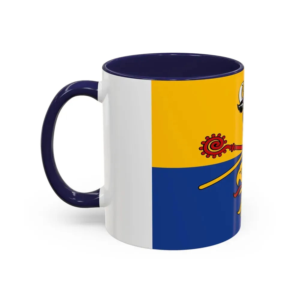 Flag of Rostock Germany - Accent Coffee Mug - Go Mug Yourself