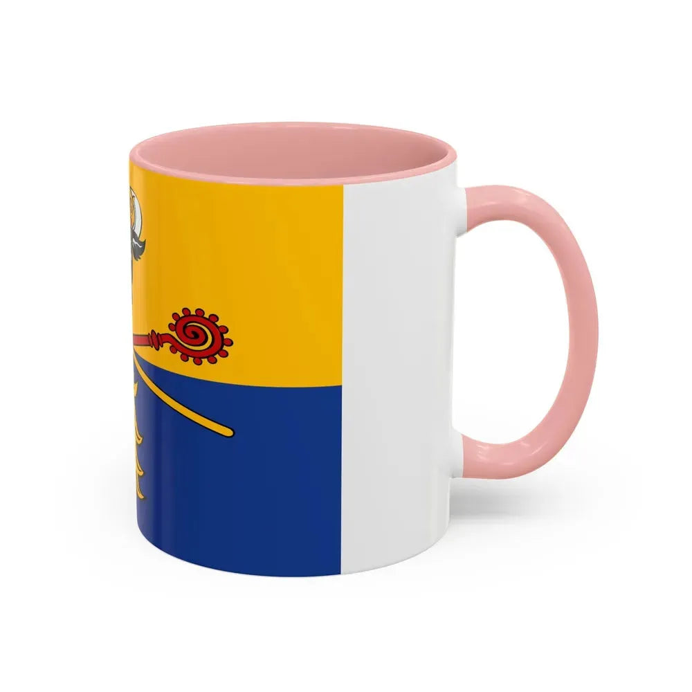 Flag of Rostock Germany - Accent Coffee Mug - Go Mug Yourself