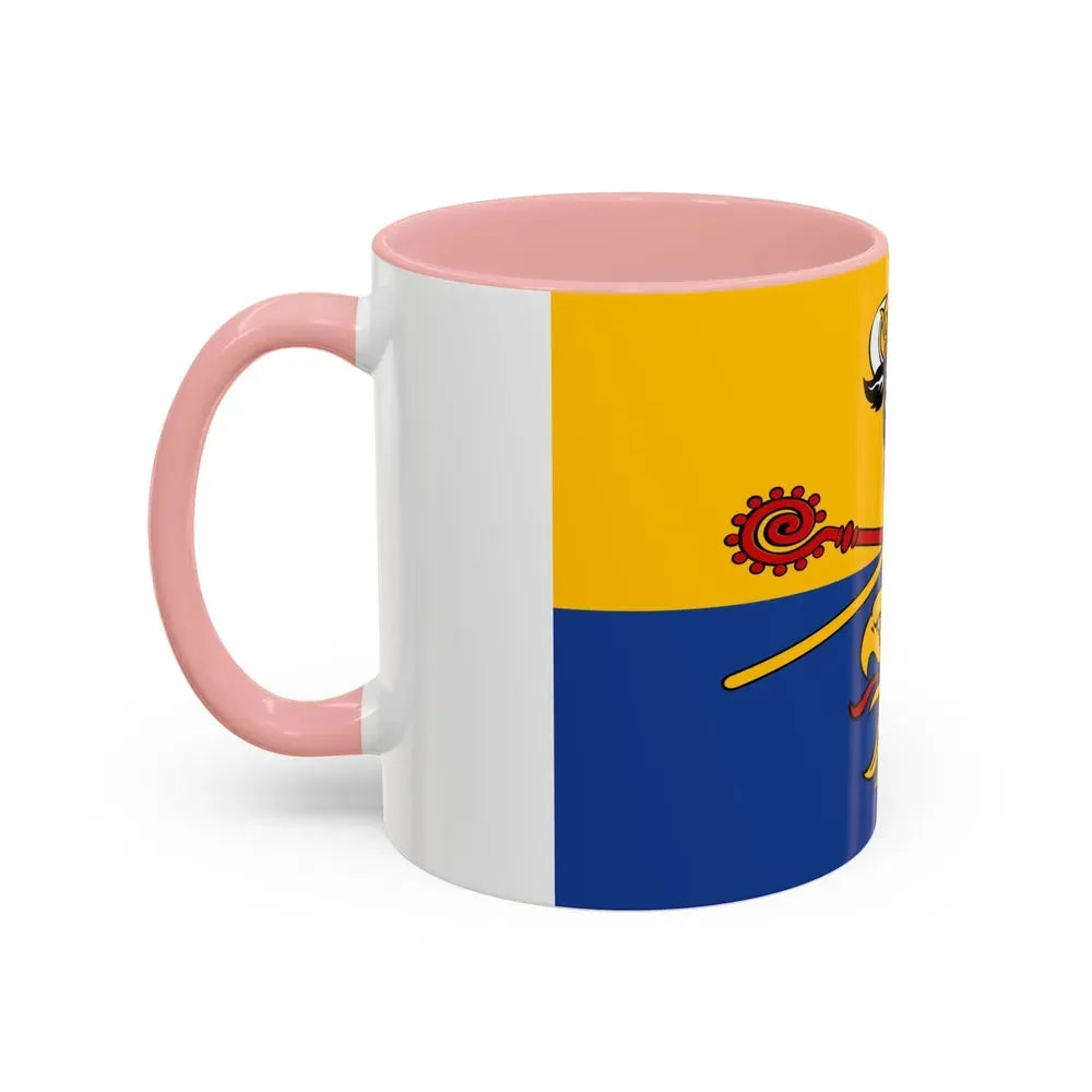 Flag of Rostock Germany - Accent Coffee Mug - Go Mug Yourself