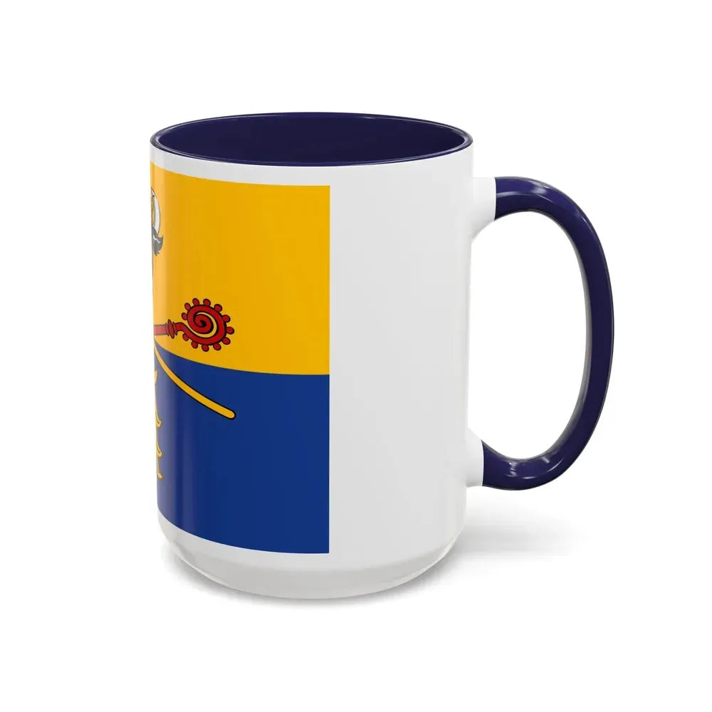 Flag of Rostock Germany - Accent Coffee Mug - Go Mug Yourself