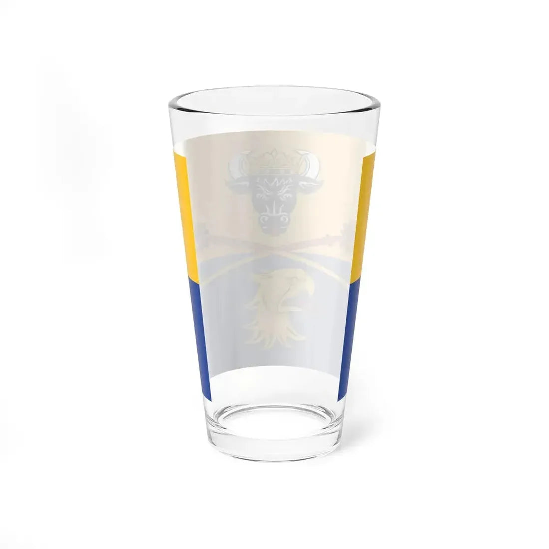 Flag of Rostock Germany - Pint Glass 16oz - Go Mug Yourself