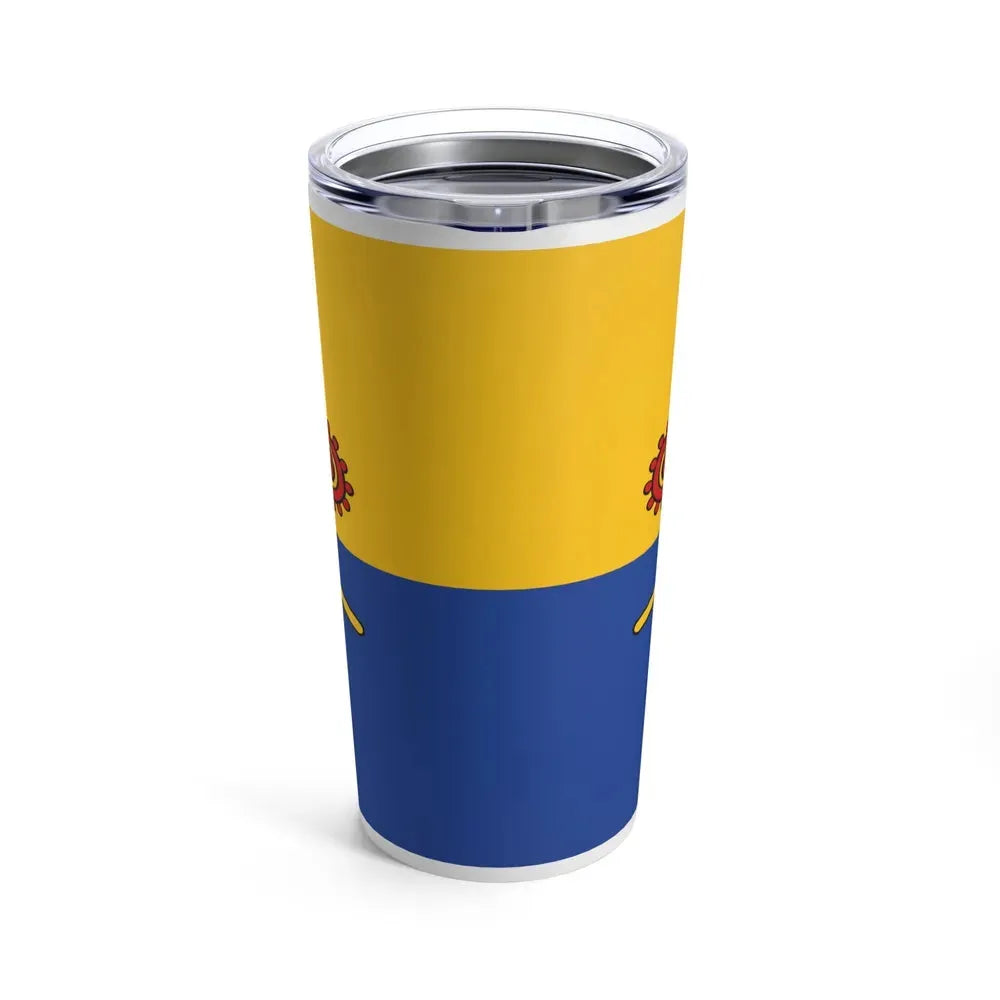 Flag of Rostock Germany - Tumbler 20oz - Go Mug Yourself