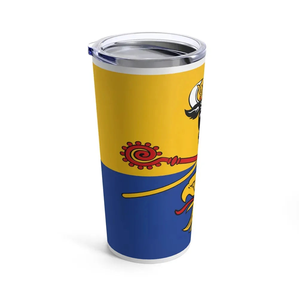 Flag of Rostock Germany - Tumbler 20oz - Go Mug Yourself