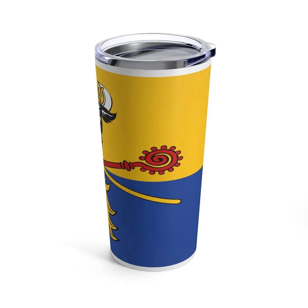 Flag of Rostock Germany - Tumbler 20oz - Go Mug Yourself