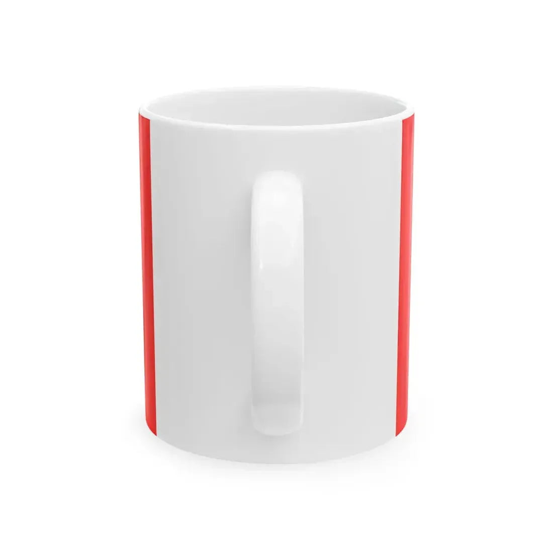 Flag of Rostock reported 1805 (Germany) White Coffee Mug - Go Mug Yourself