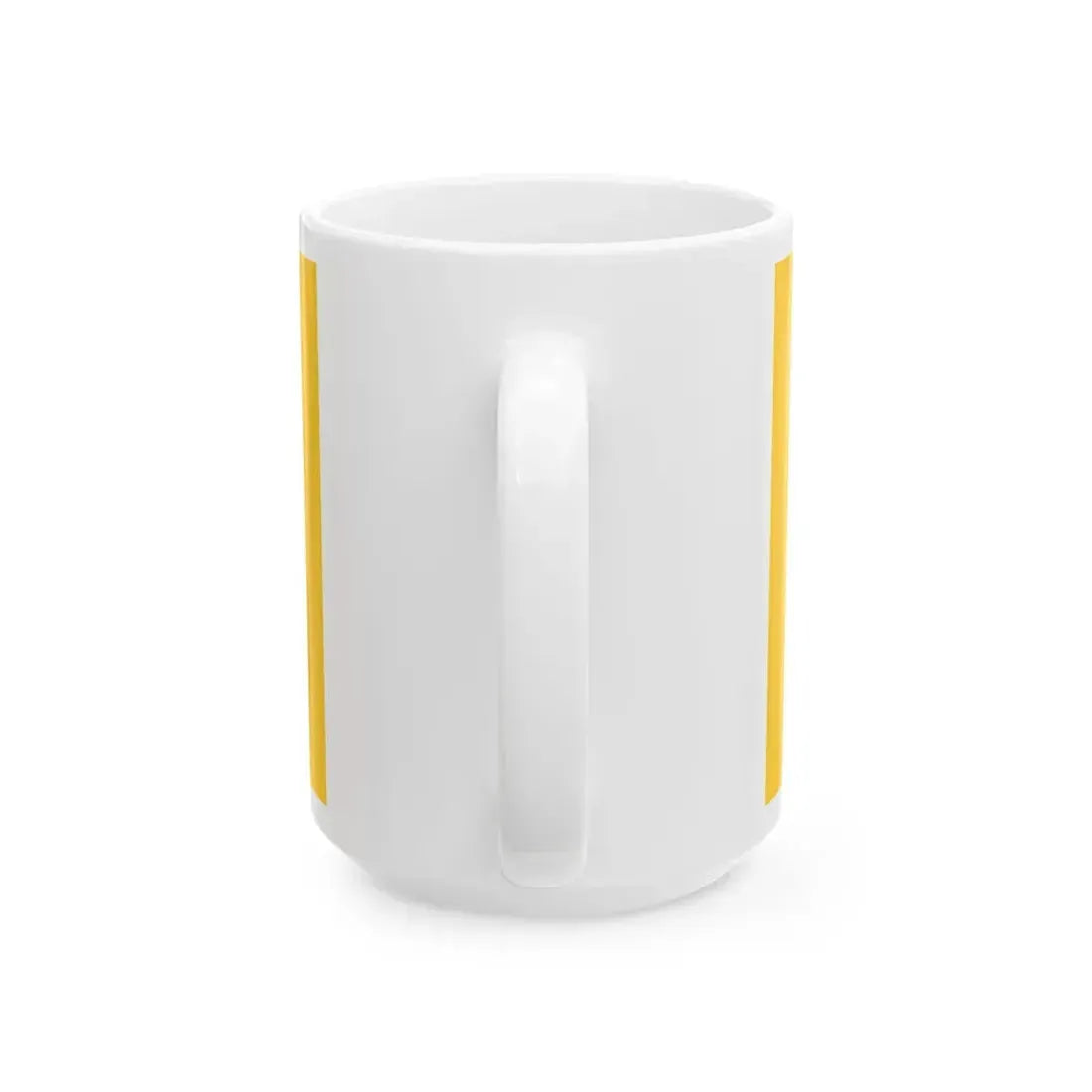 Flag of Rostock reported 1848 (Germany) White Coffee Mug - Go Mug Yourself